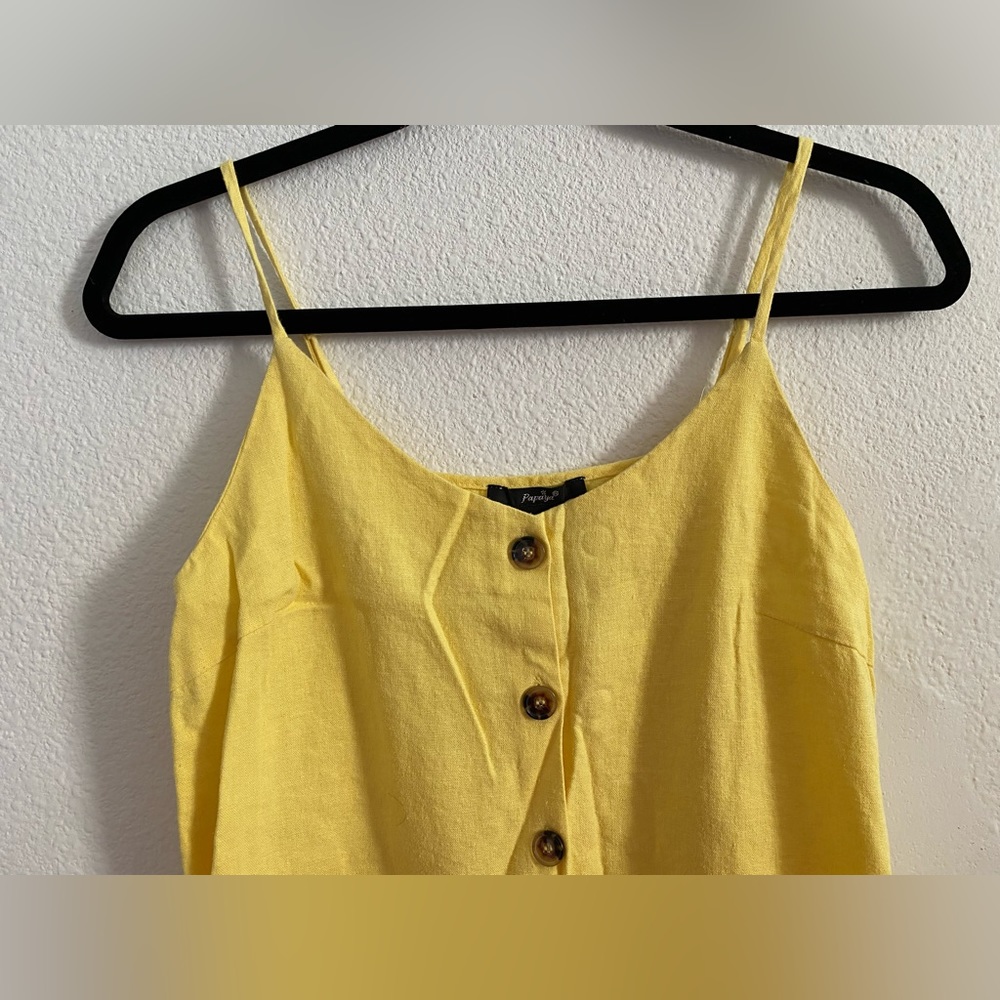 Papaya Spaghetti Strap Dress - Picture 4 of 6